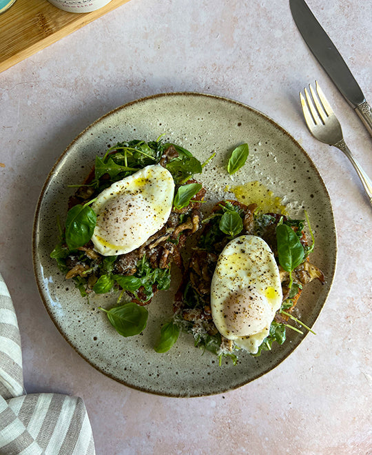 Mushroom French toast