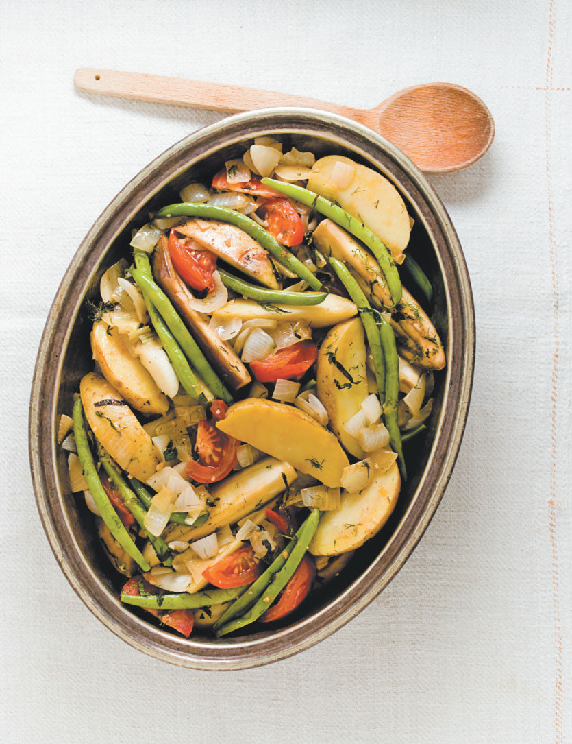 Fassolakia (country vegetables stew)