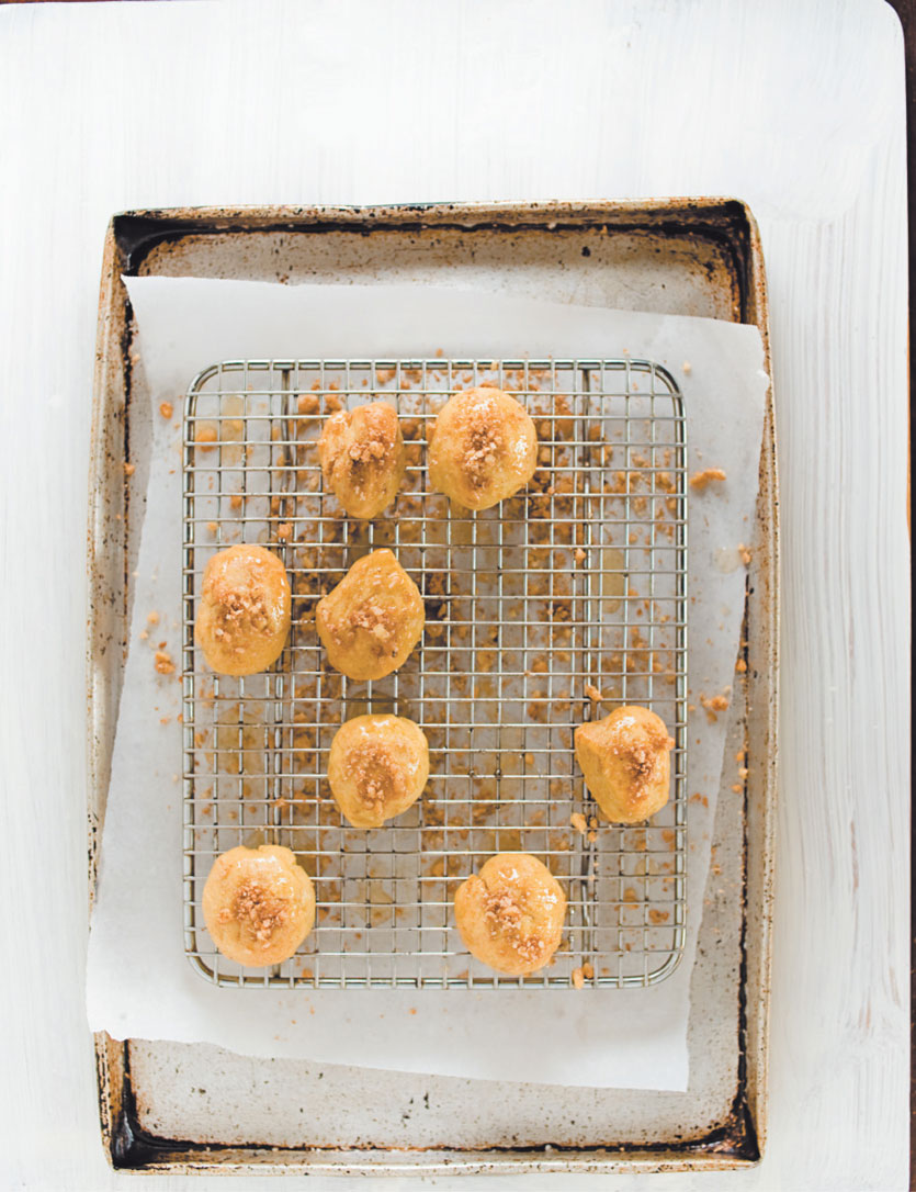My daughter Anne-Marie’s melomakarona (Honey and nut cookies)