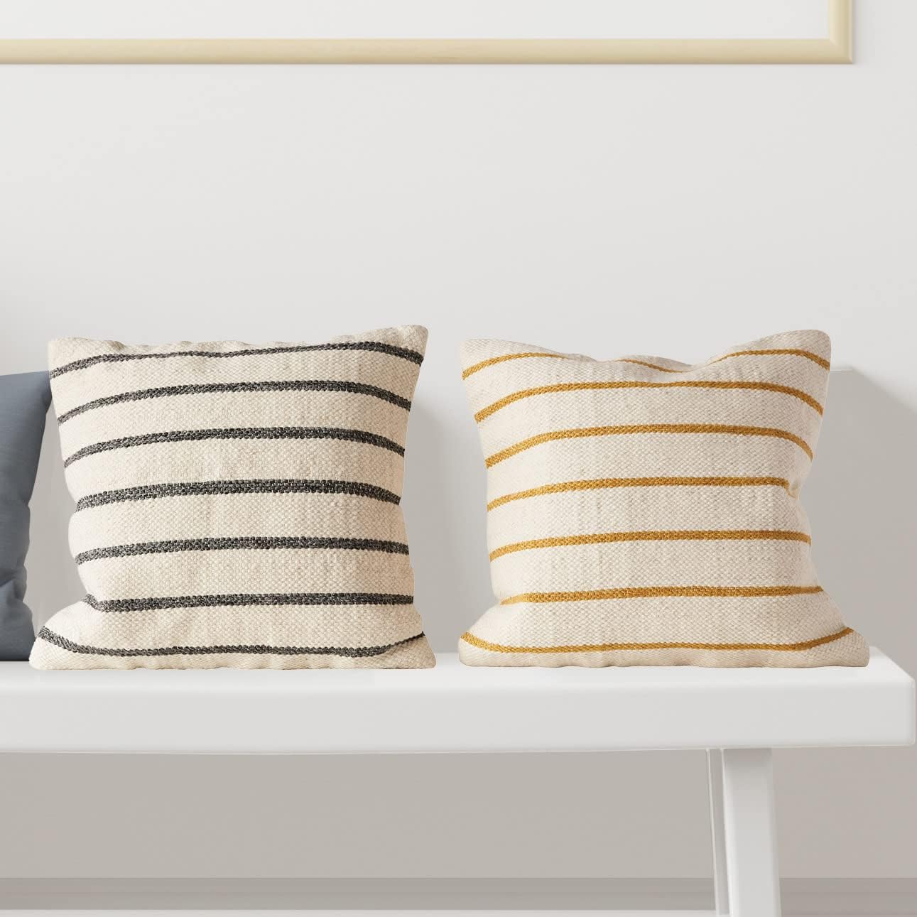 Coussin rayé Coast