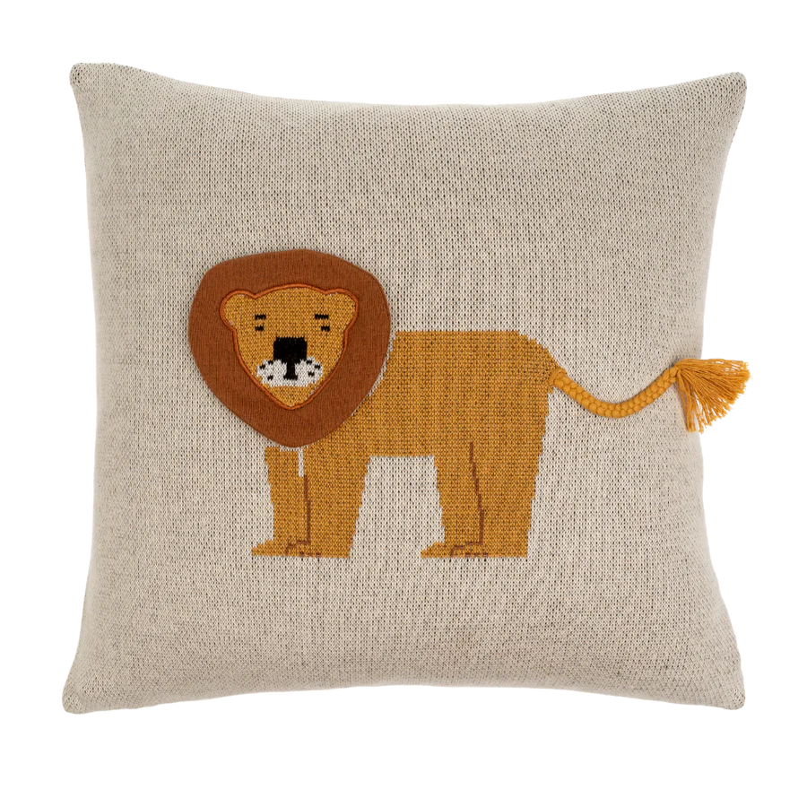 Kids Knit Pillow | Two models