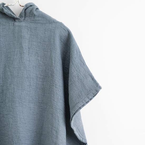 Kids Linen Poncho