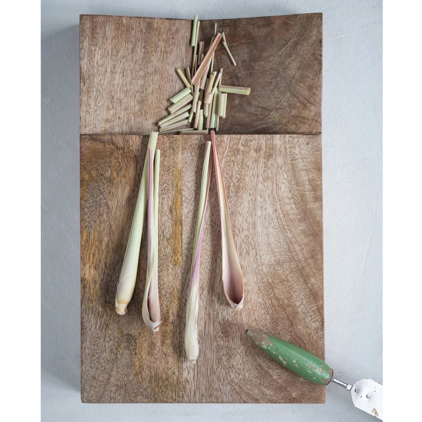 Planche à découper rustique en bois de manguier