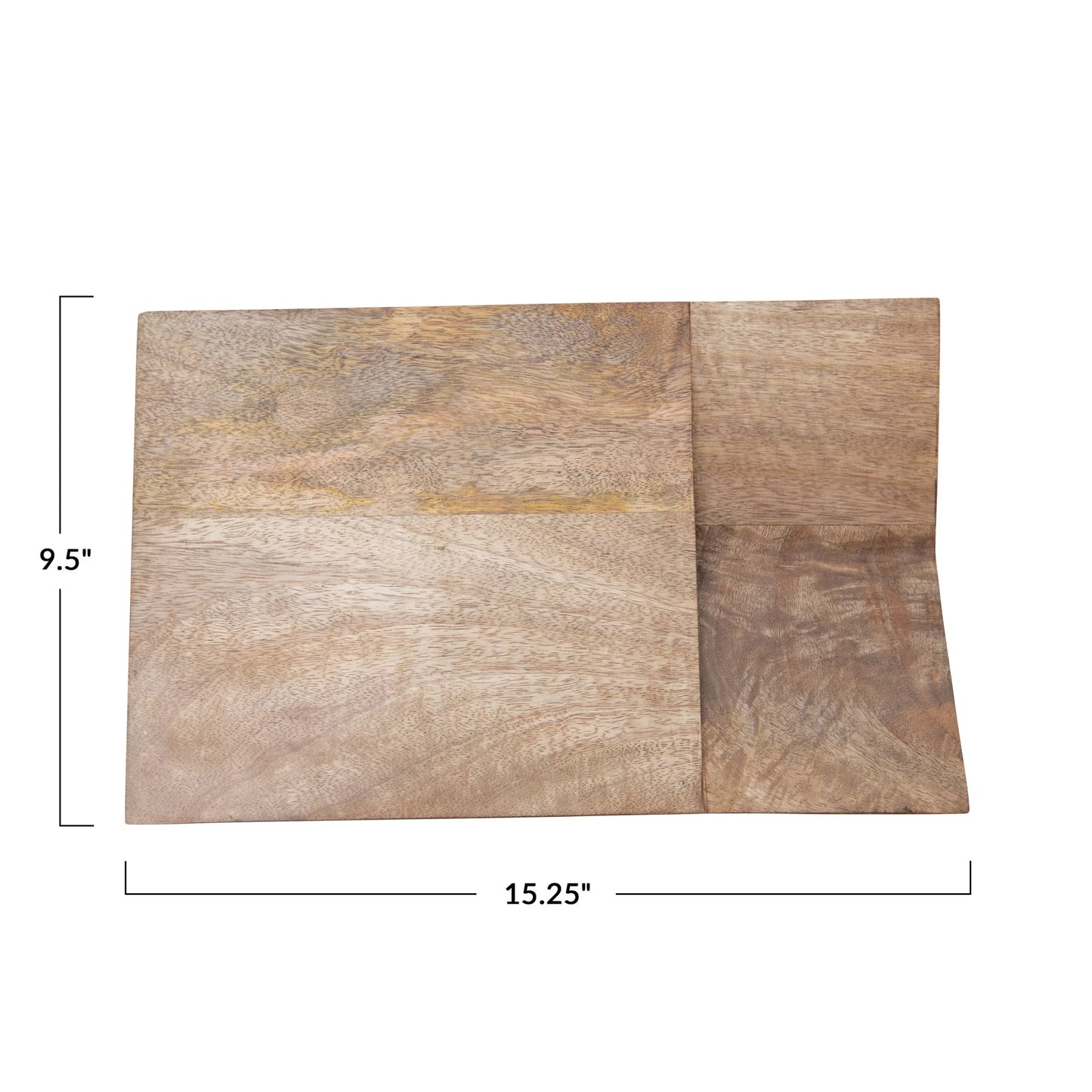 Planche à découper rustique en bois de manguier