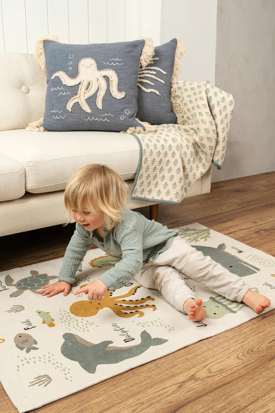 Tapis pour enfants | Sous la mer