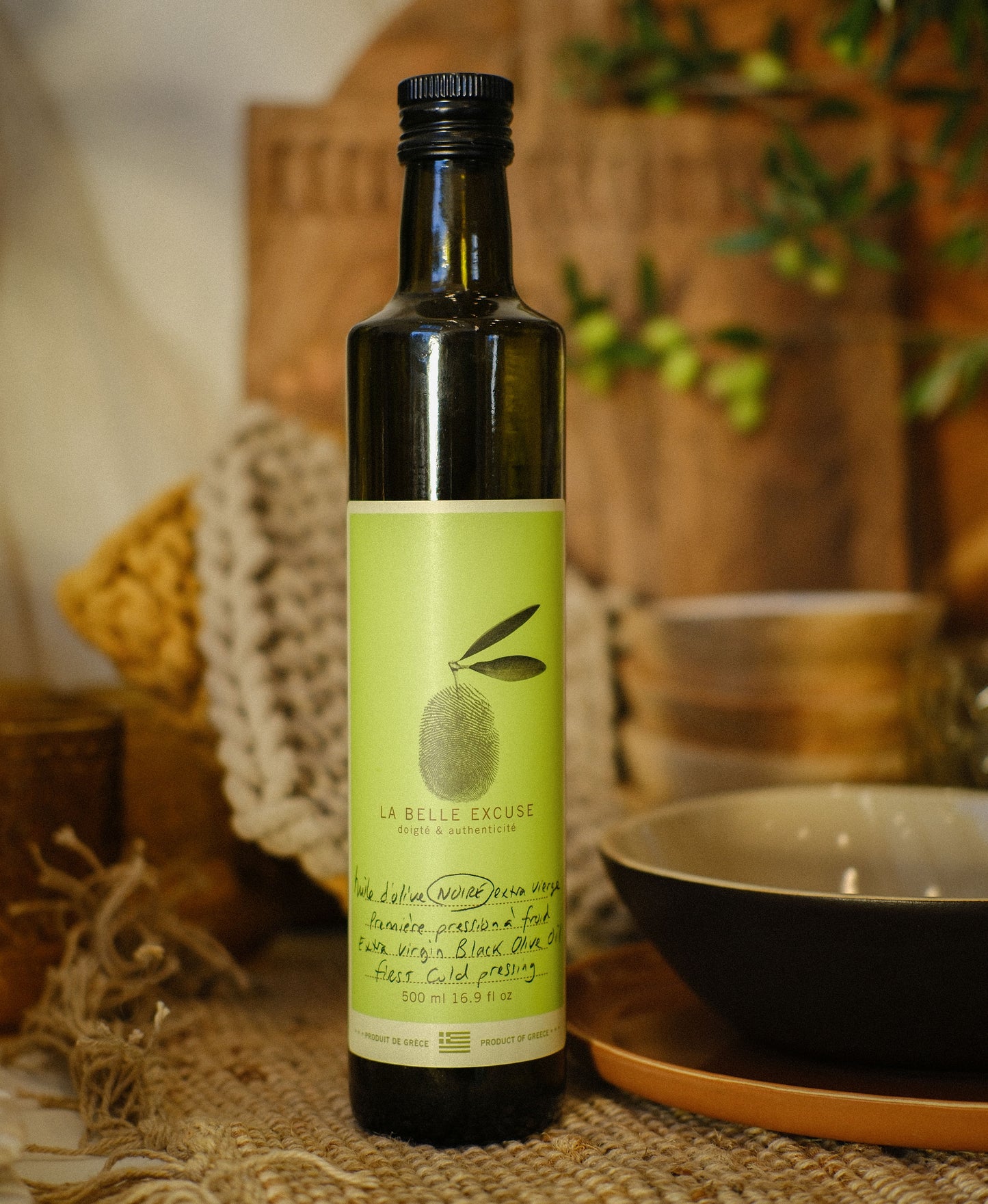 Extra Virgin Black Olive Oil