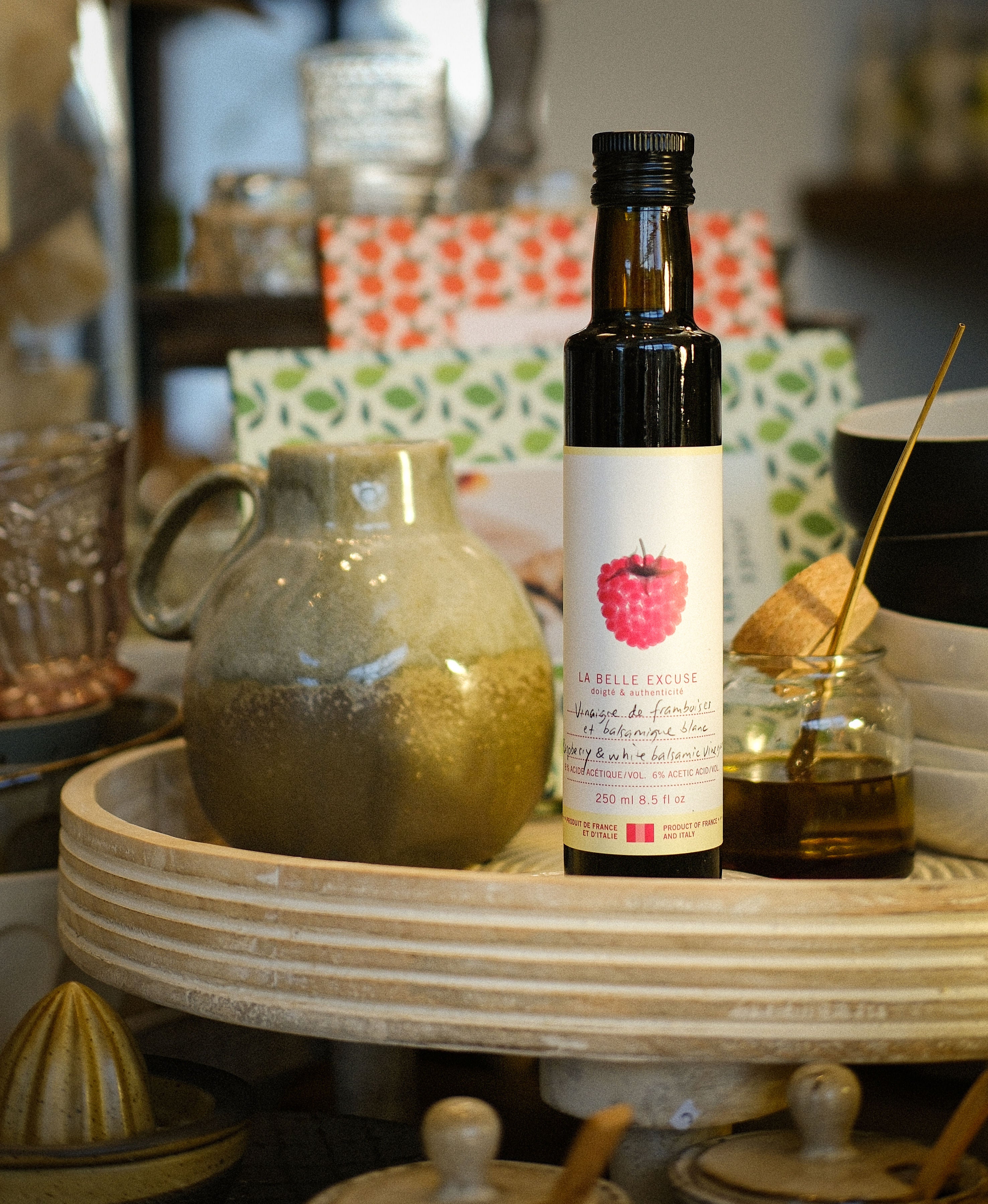 Raspberry And White Balsamic Vinegar