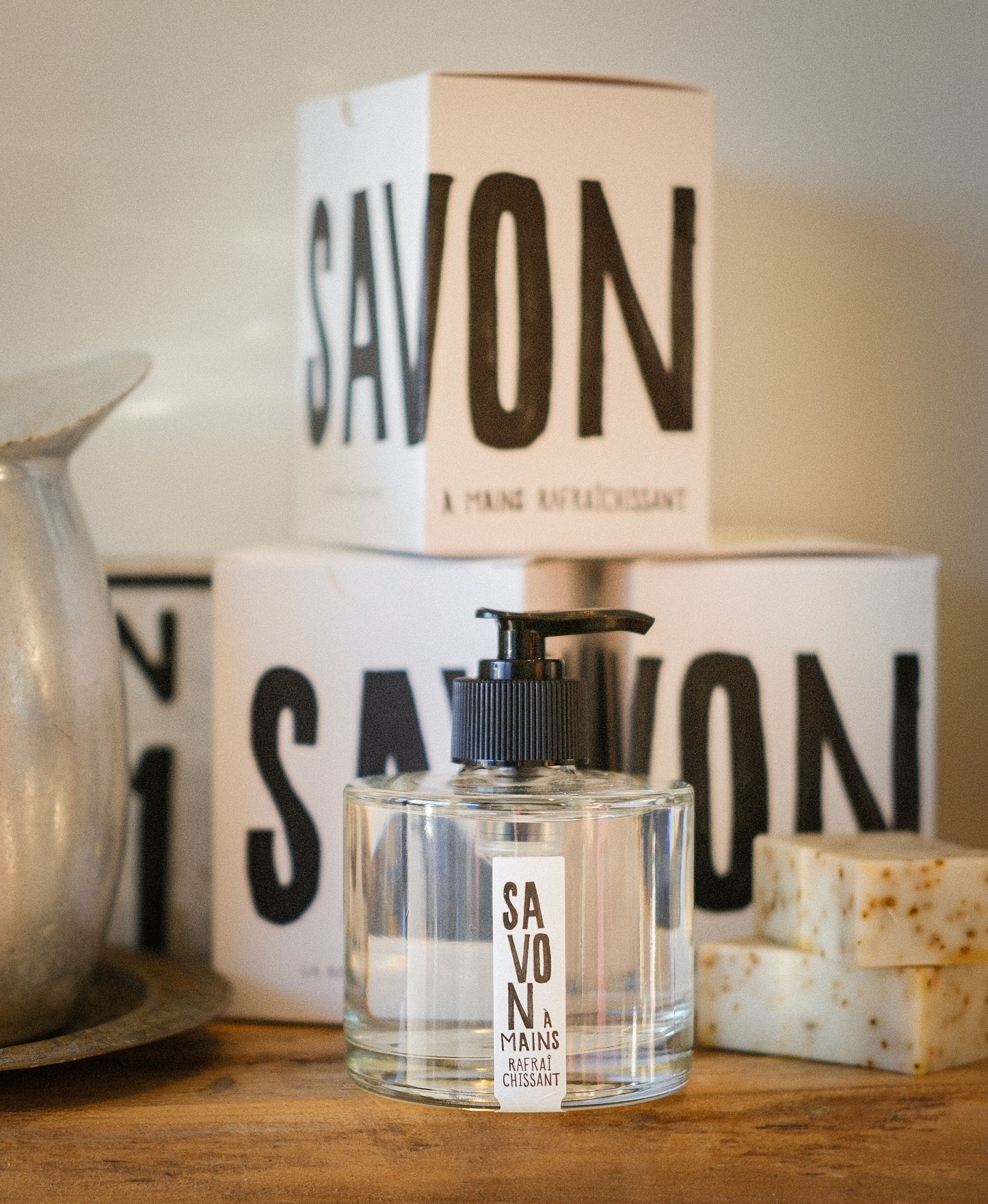 Savon à mains rafraîchissant
