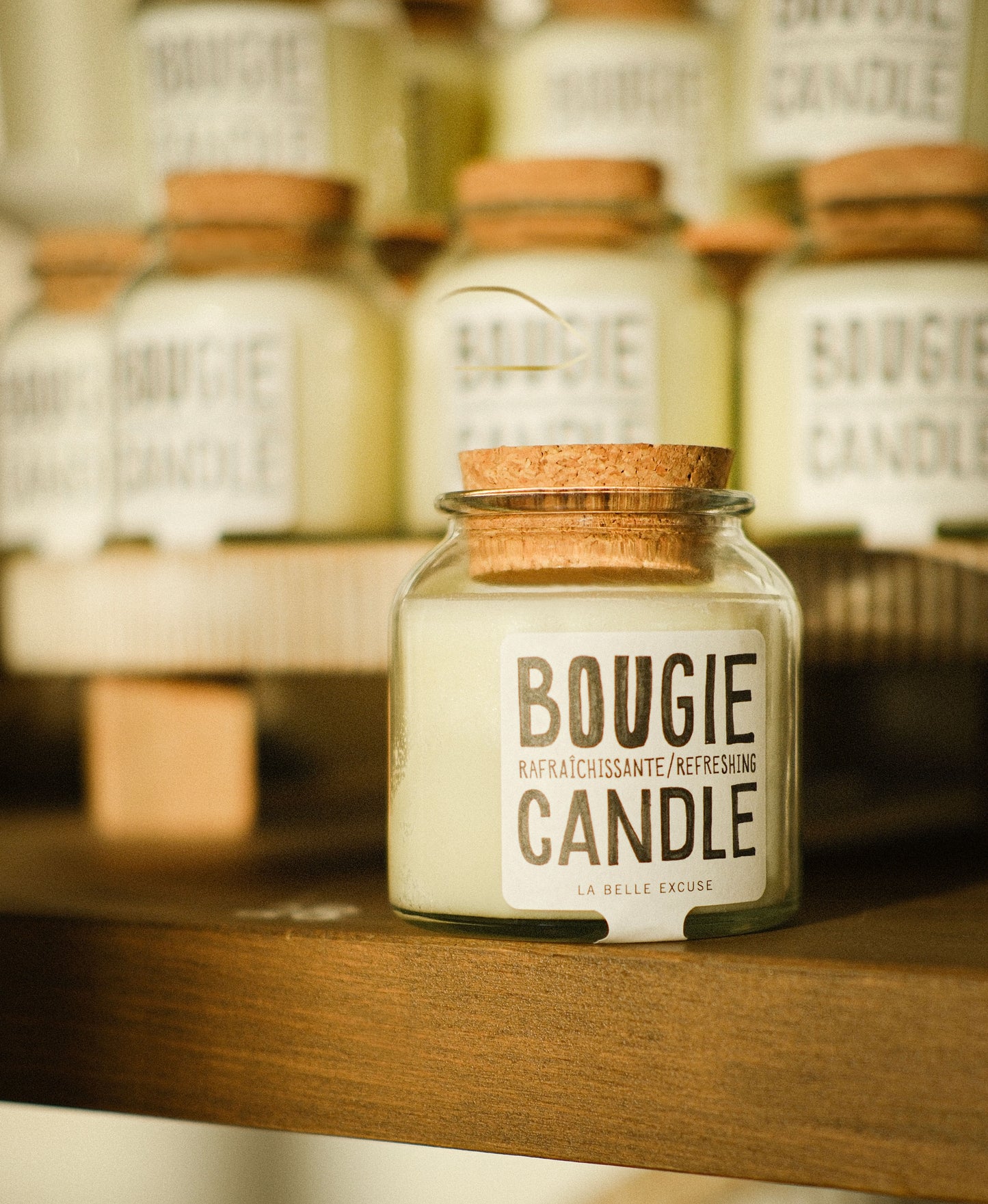 Bougie rafraîchissante