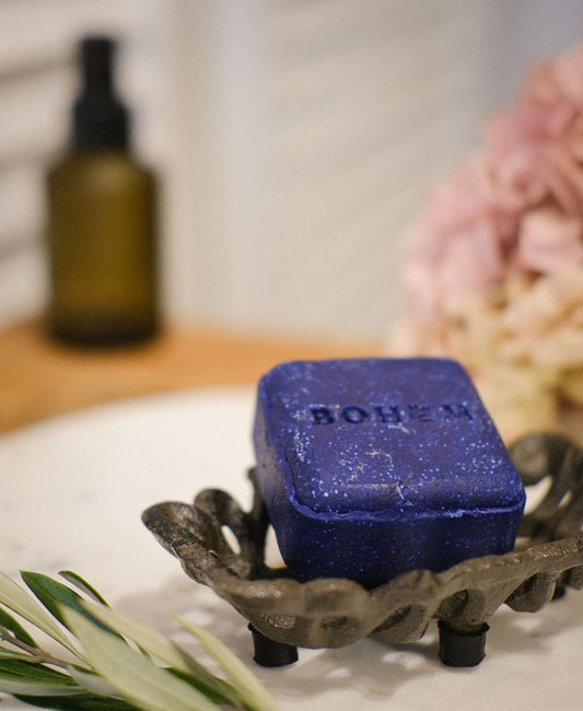 Bohem Indigo | Shampoo Bar - Blonde, Grey & White Hair (90g)