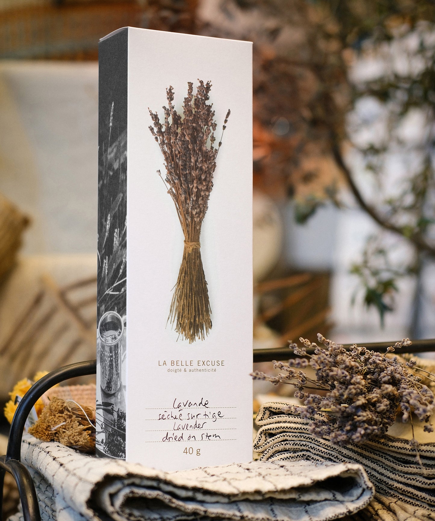 Lavender Dried on Stem