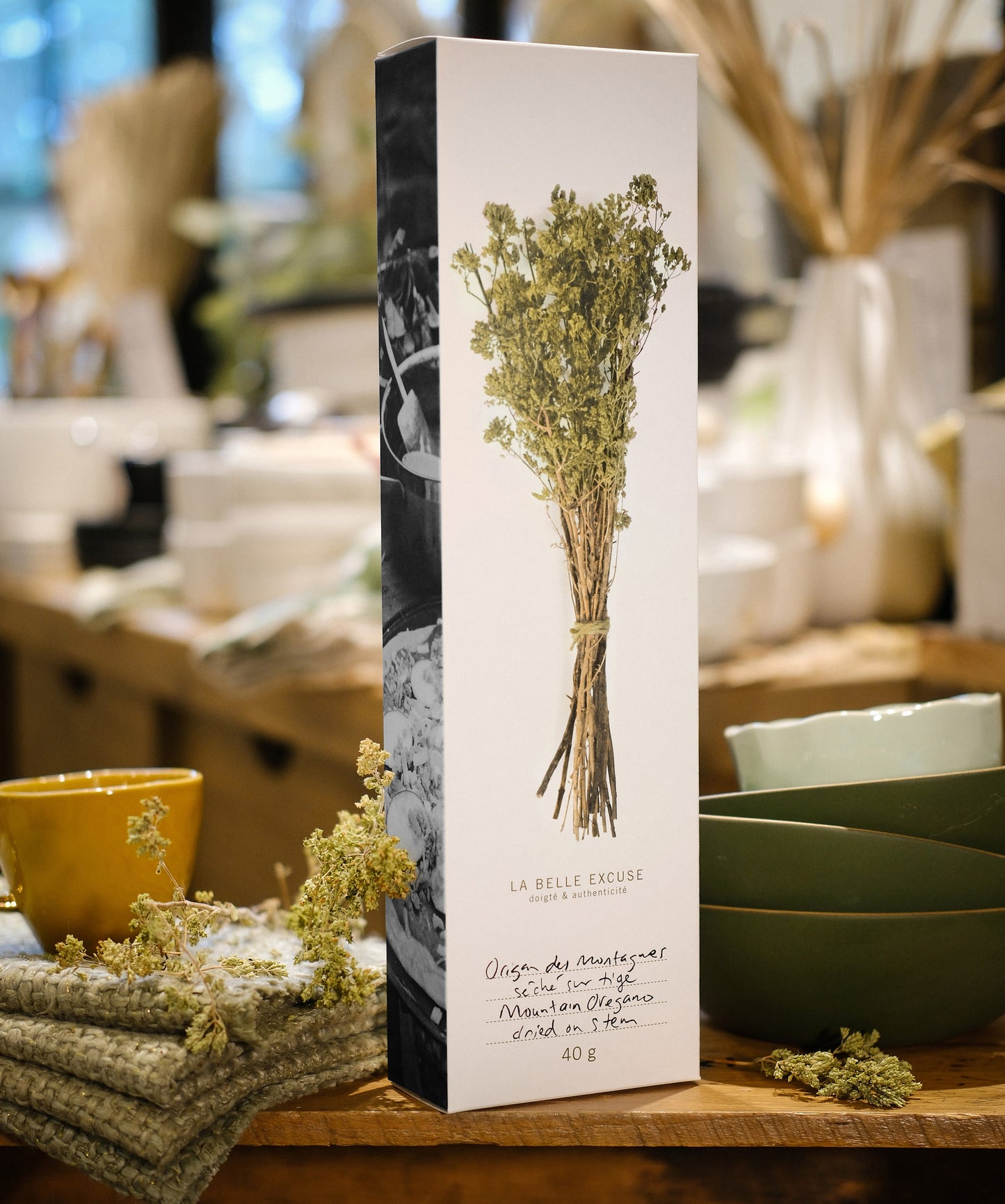 Mountain Oregano Dried on Stem
