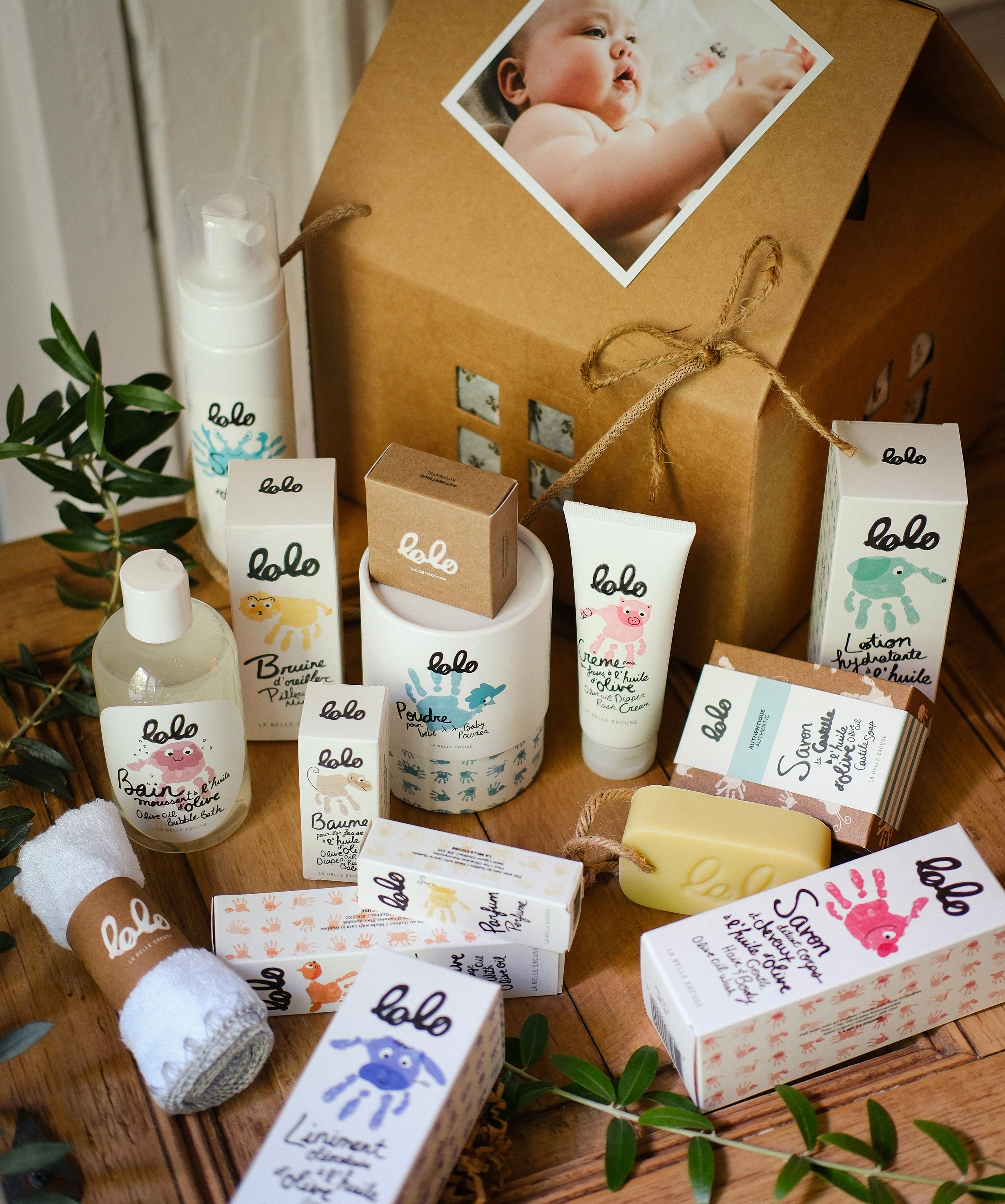 Coffret cadeau de naissance pour bébé, bleu - Lapinoo Coffret cadeau de naissance pour bébé, bleu - Lapinoo