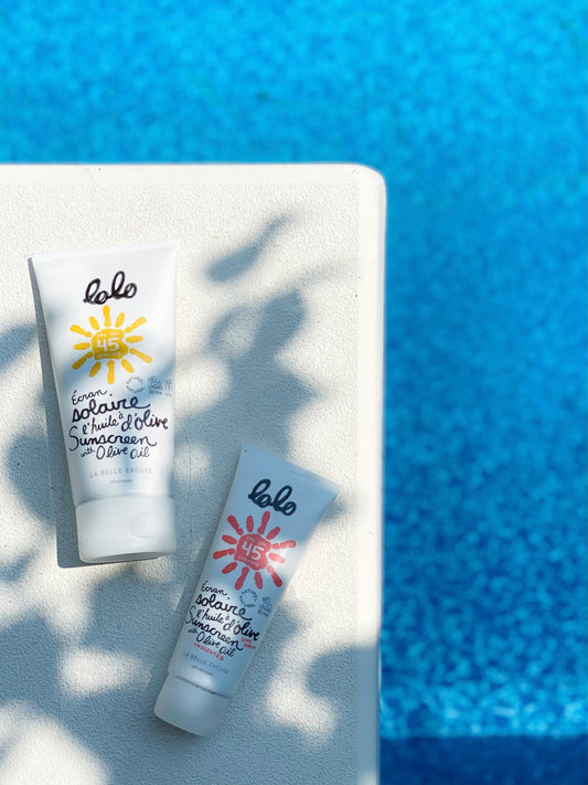 LOLO Olive Oil Sunscreen (150g scented,75g non-scented)