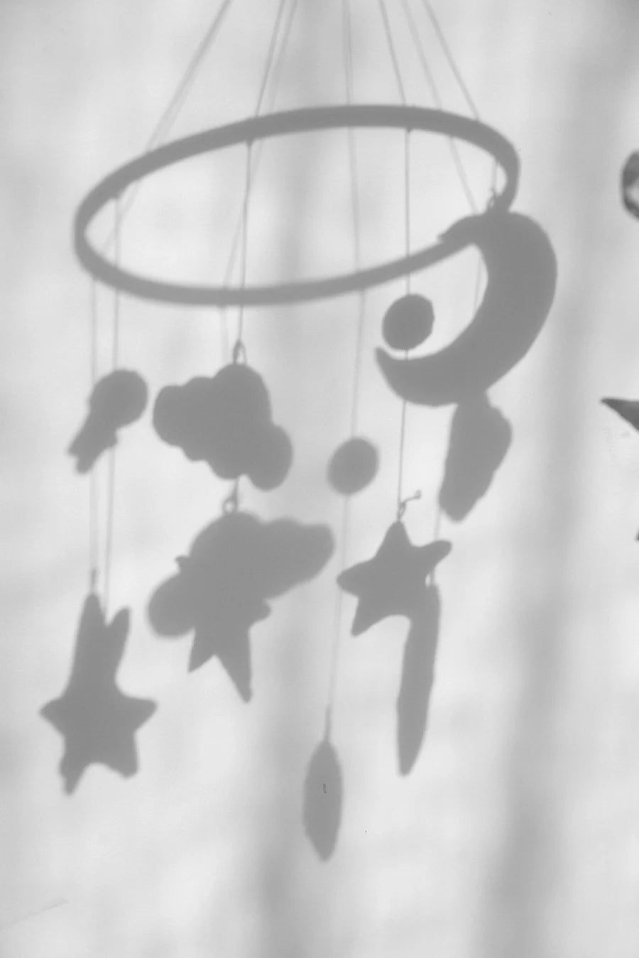 Celestial Cotton Mache Mobile