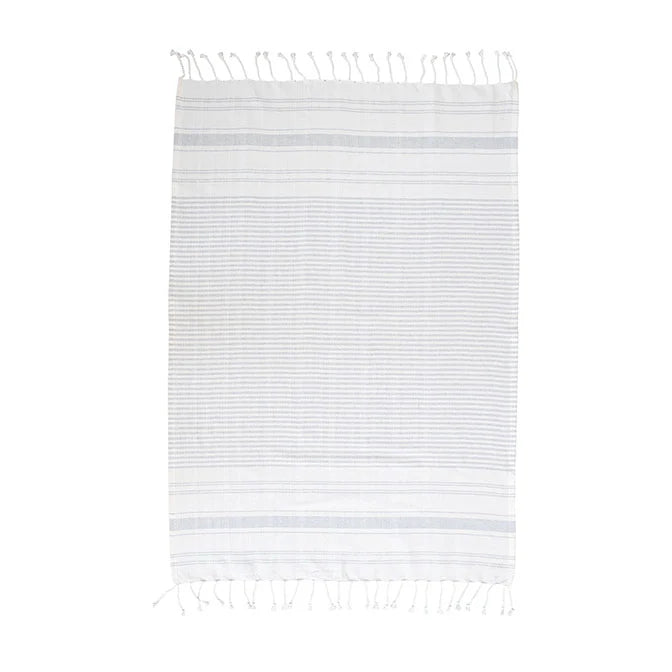 Turkish Cotton Striped Bath Towels