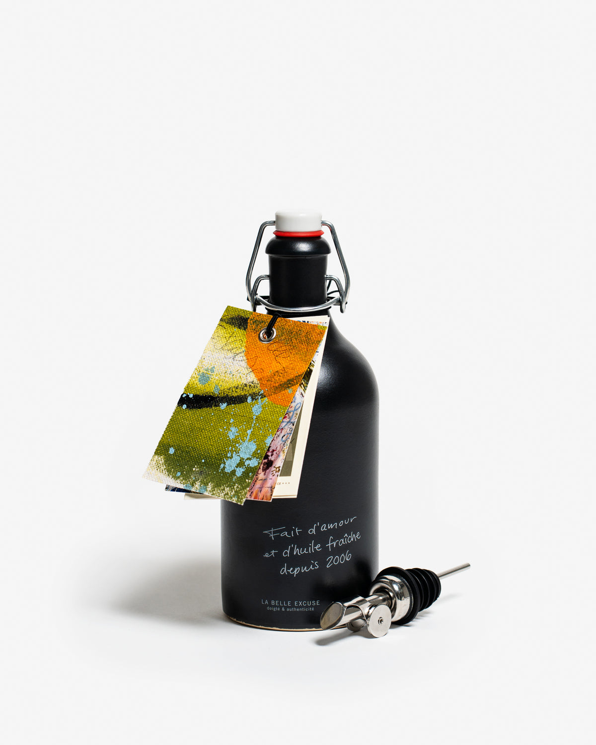 Huilier en céramique - Fait d’amour et d’huile fraîche depuis 2006