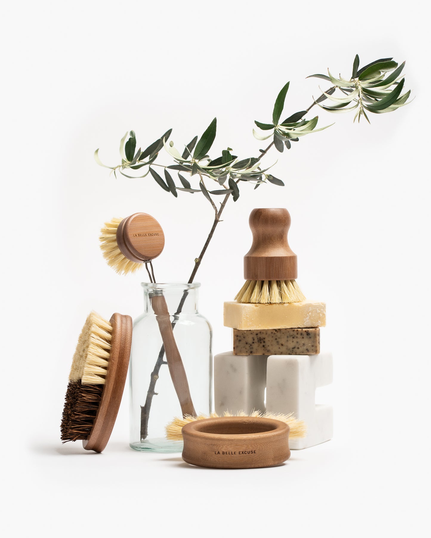 Wooden Scrub Brush for Hands and Nails