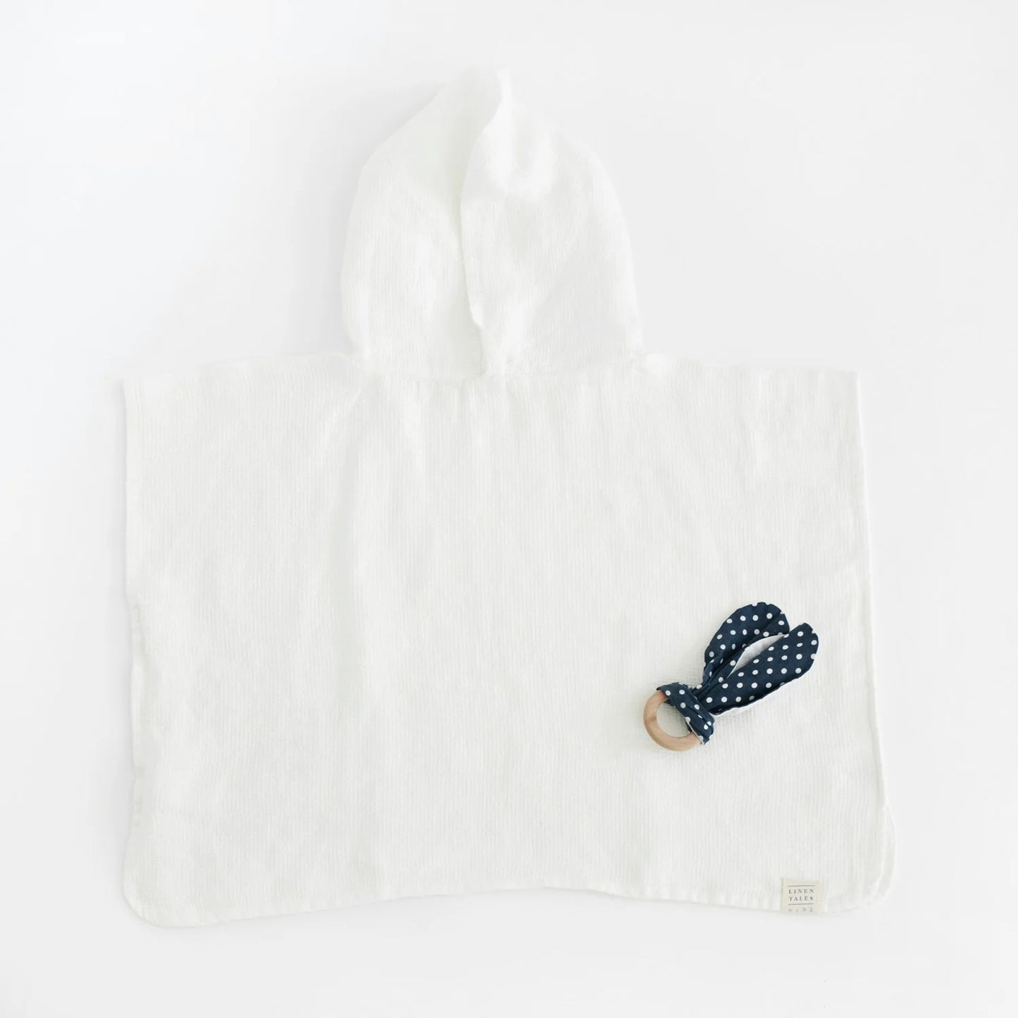 Kids Linen Poncho