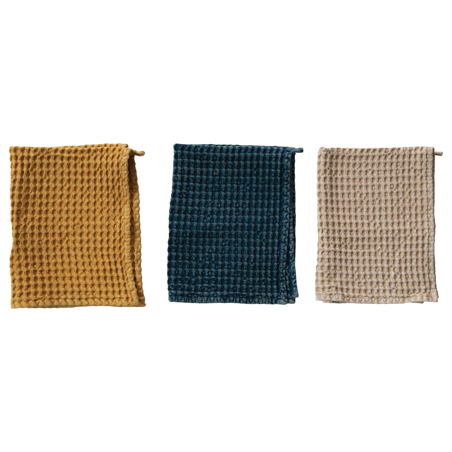 Linge à vaisselle en coton gaufré