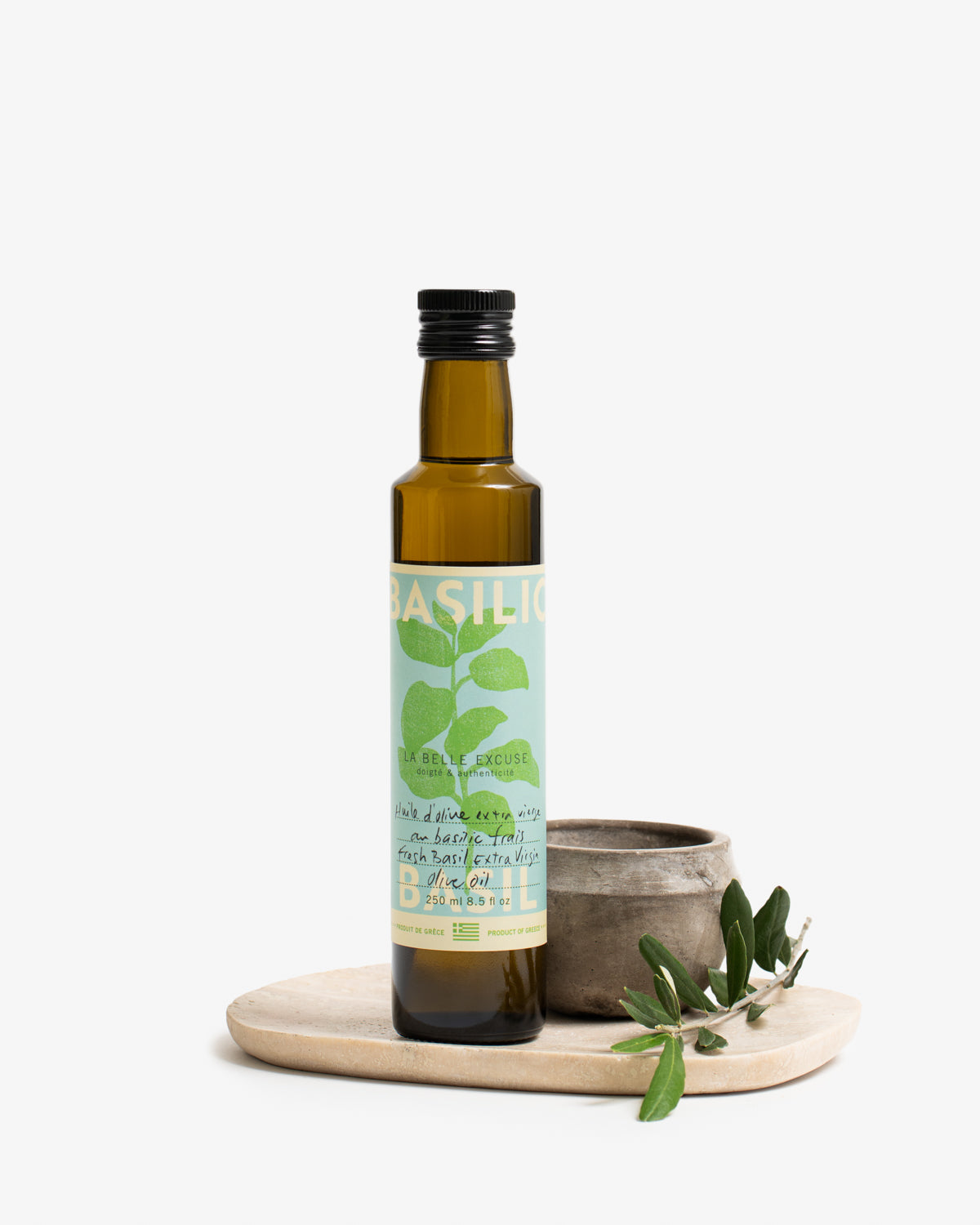 Fresh Basil Extra Virgin Olive Oil