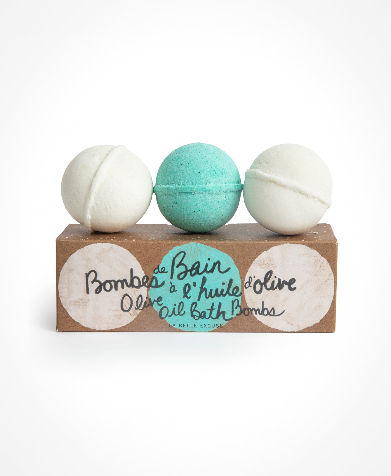 Bombes de bain à l'huile d'olive LOLO