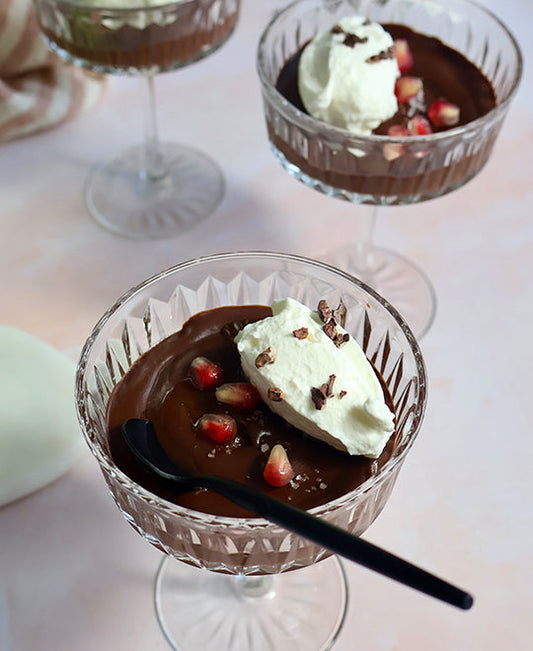 Dark chocolate and olive oil ganache