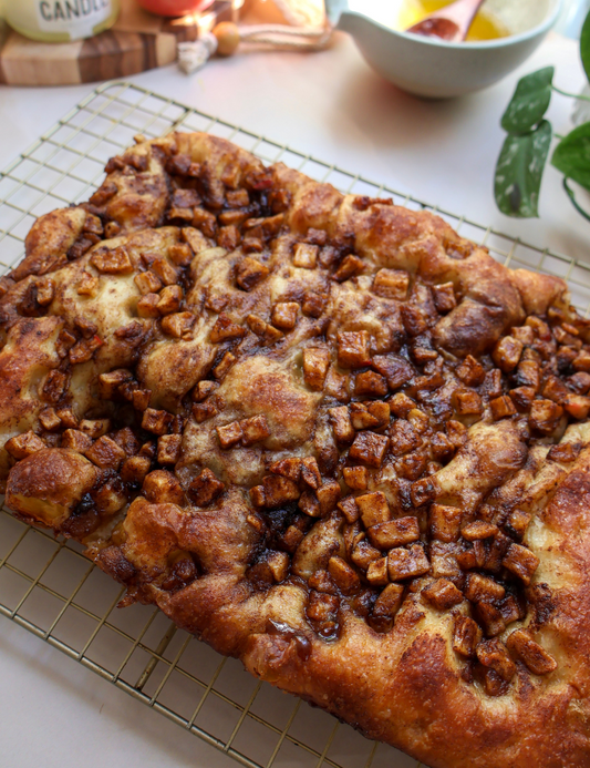 Apple and Cinnamon Focaccia