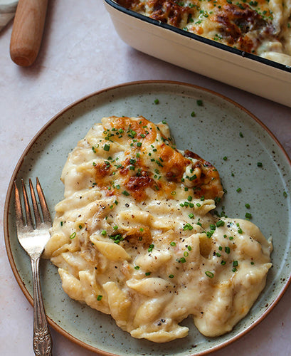 Creamy Pasta with Caramelized Onions