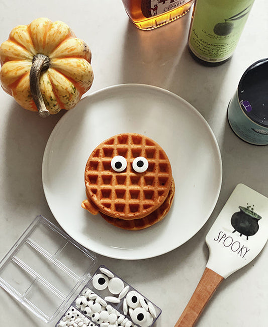 Colored waffles