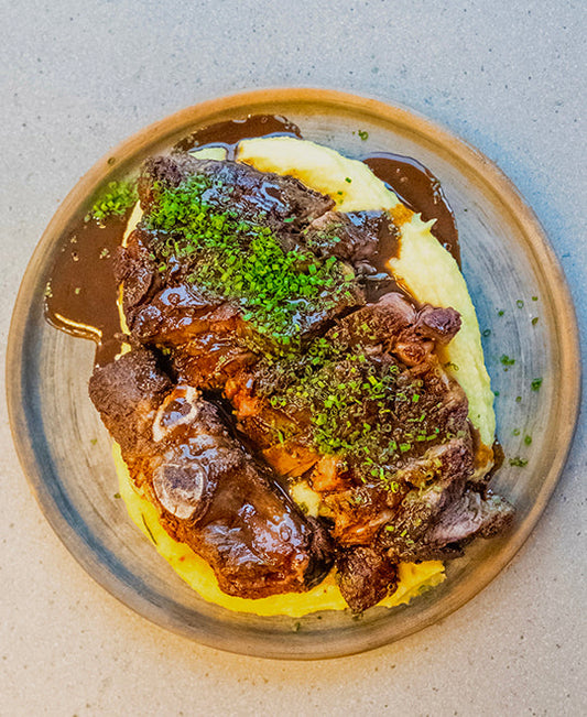 Steak and Mash by Laurent Dagenais