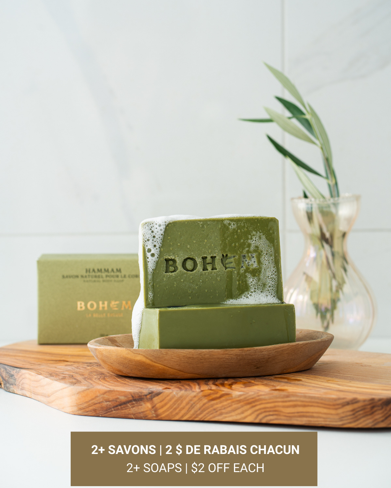 Hammam | Savon naturel pour le corps