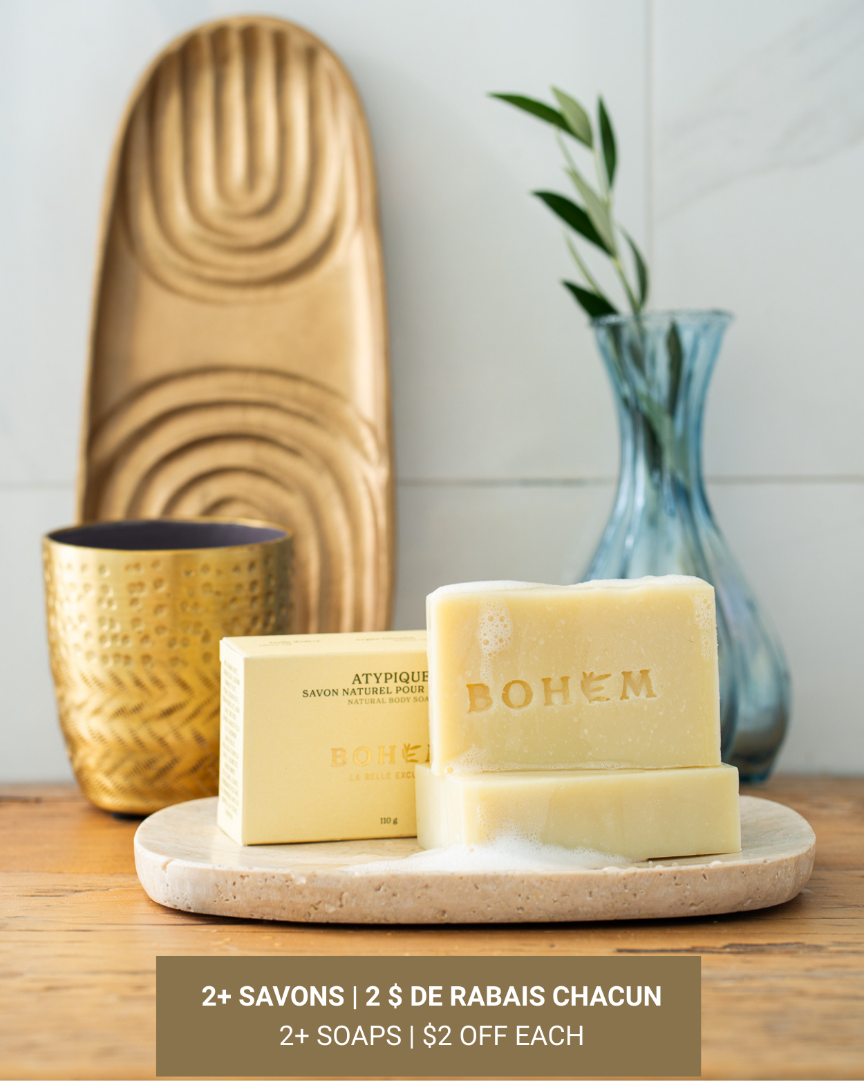 Atypique | Savon naturel pour le corps