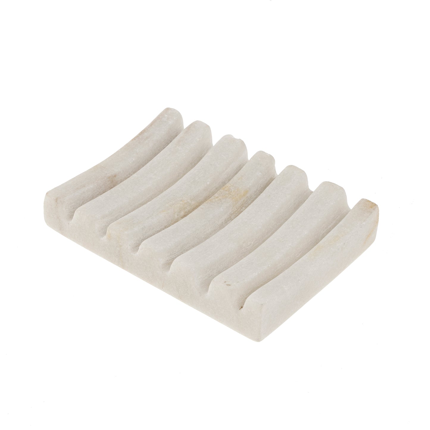 Plat en marbre festonné