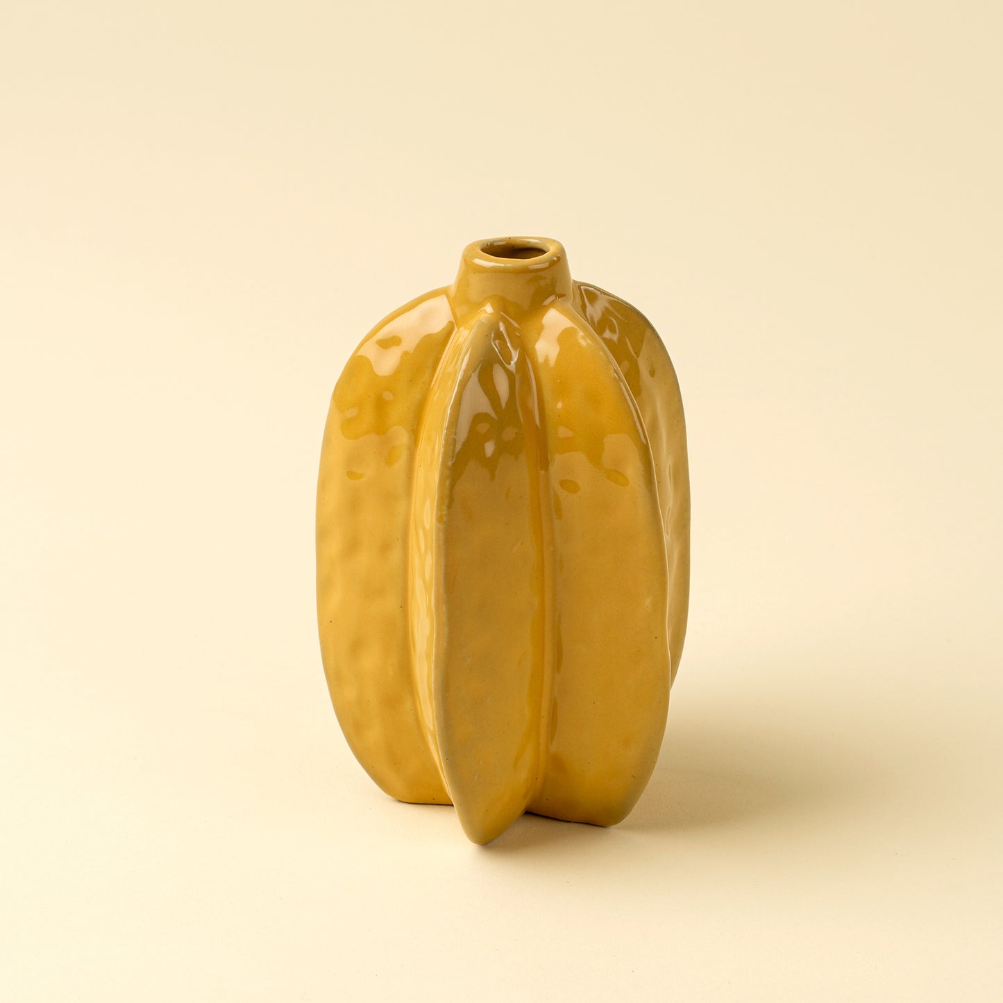 Vase Carambole | Ocre