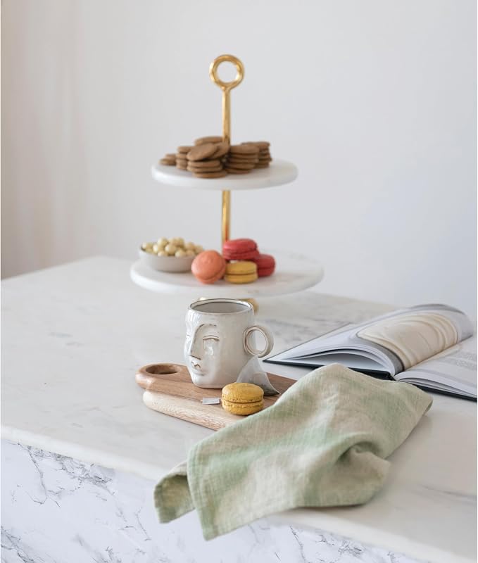 Stoneware Face Mug