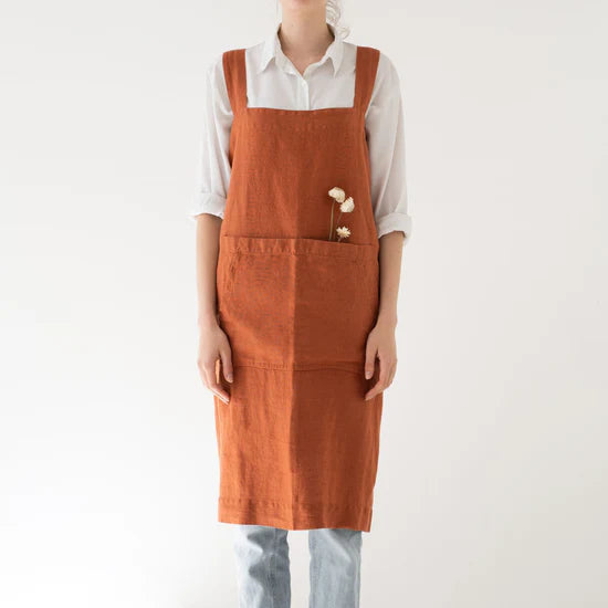 Tablier croisé Pinafore