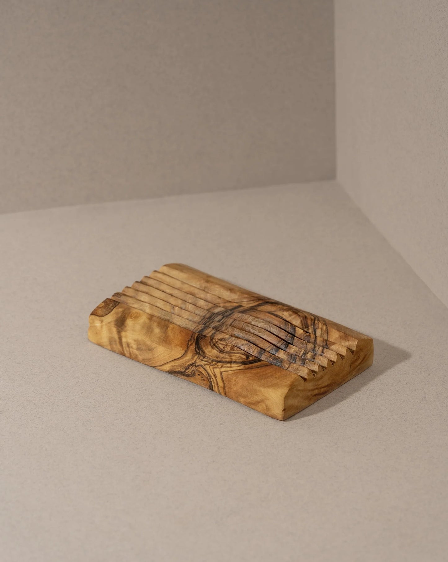 Porte-savon en bois d'Olivier | 2 modèles
