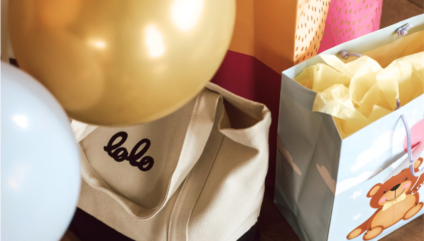 gifts + LOLO tote bag