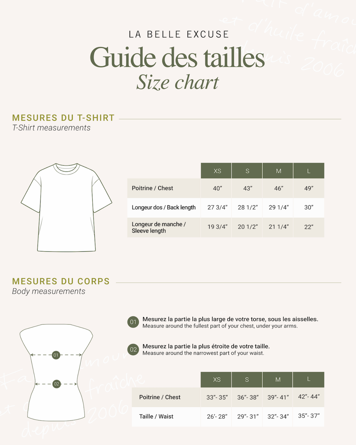 T-shirt - La théorie de l'olive