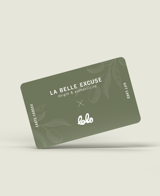 Carte-cadeau La Belle Excuse & LOLO