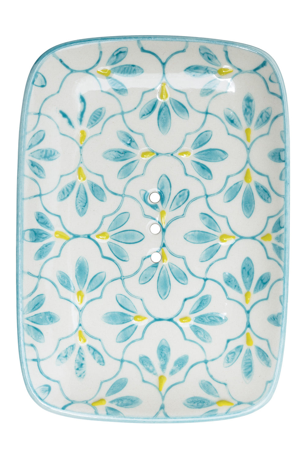 Soap dish Floral | Blue
