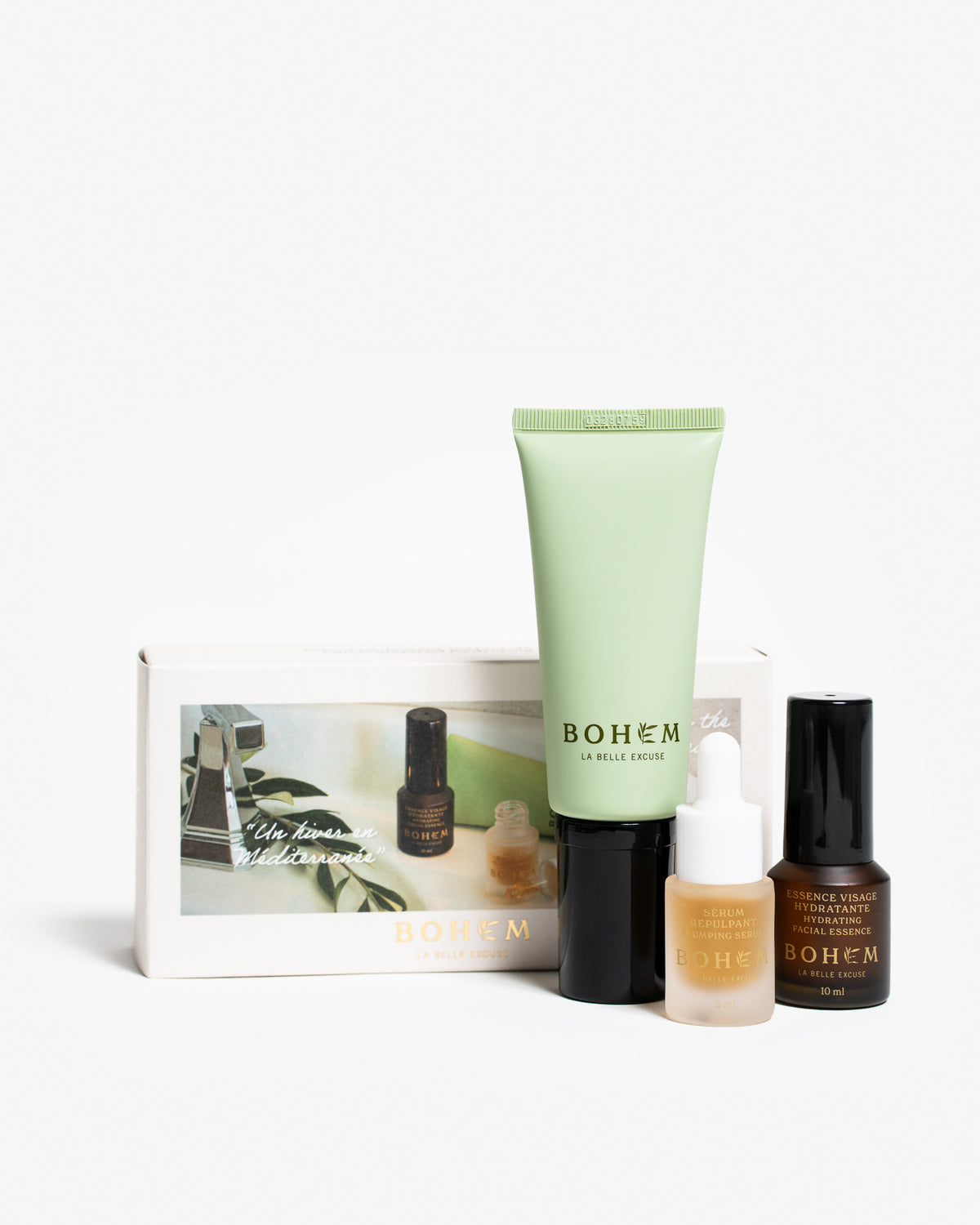 Un hiver en Méditerranée - Coffret de soins visage BOHEM