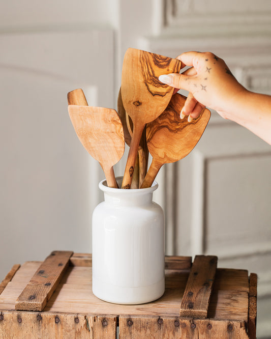 Olive Wood Pancake Spatula