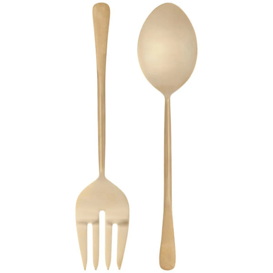 Stainless Steel Salad Server Set