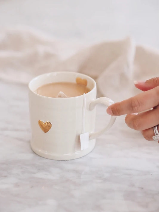 Sweet Heart Mug | Gold