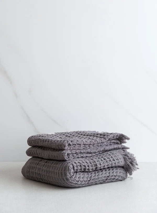 Serviette de bain gaufrée