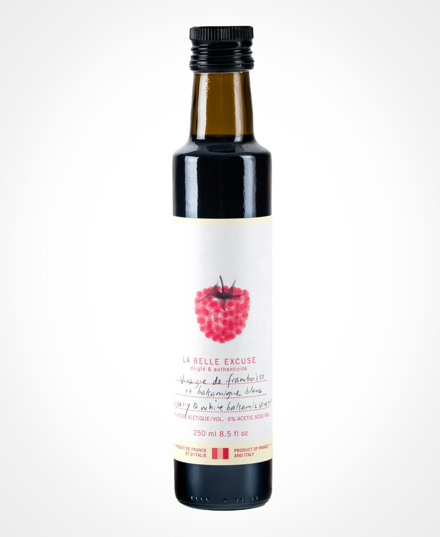 Raspberry and white balsamic vinegar